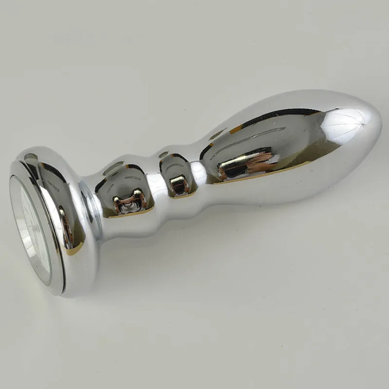 Пробка анальная с часиками Sex Time, d 26 мм