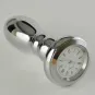 Пробка анальная с часиками Sex Time, d 26 мм