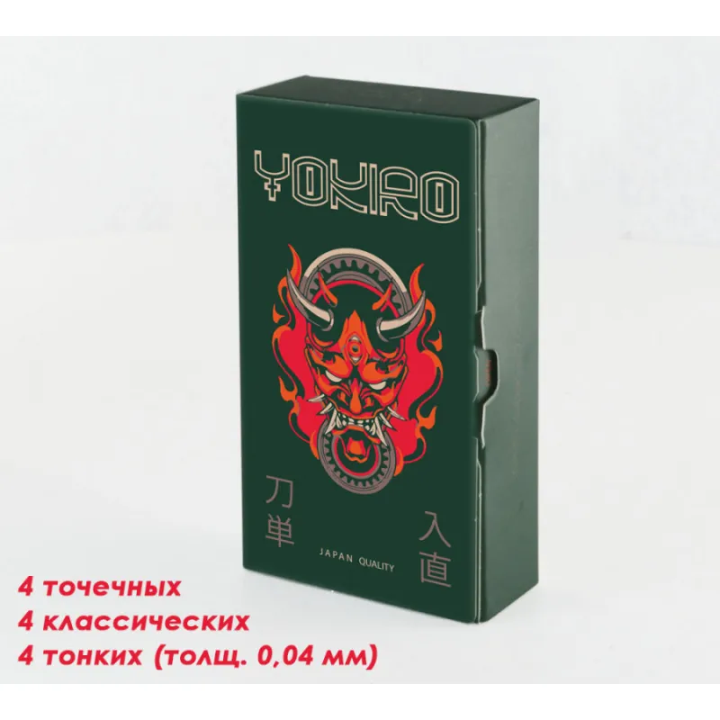 Презервативы YOKIRO ассорти, №12