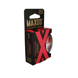 MAXUS AIR Ultra thin, 3шт. Презервативы, ультра тонкие X-Edition