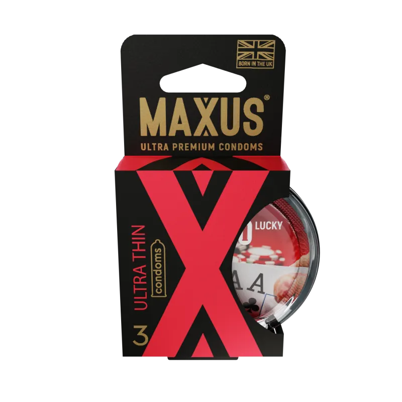 MAXUS AIR Ultra thin, 3шт. Презервативы, ультра тонкие X-Edition