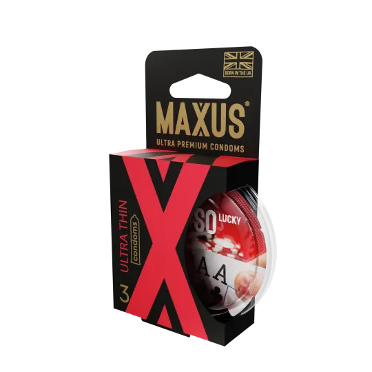 MAXUS AIR Ultra thin, 3шт. Презервативы, ультра тонкие X-Edition