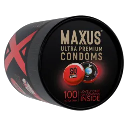 MAXUS SO MUCH SEX Ultra thin, 100шт. Презервативы, ультра тонкие