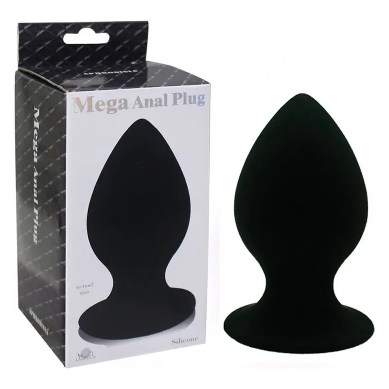 Виброплаг с выносным пультом Mega Anal Plug 7 Mode Vibe, Чёрный