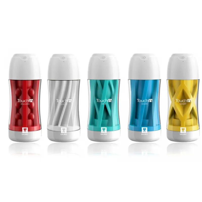 Мастурбатор с вибрацией "Desert", Жёлтый