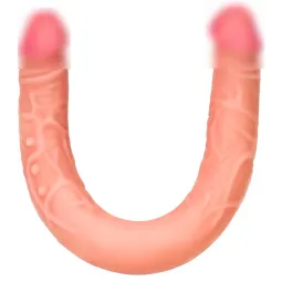 ФАЛЛОИМИТАТОР ДВУХСТОРОННИЙ L 470 мм, D 40 мм, киберкожа