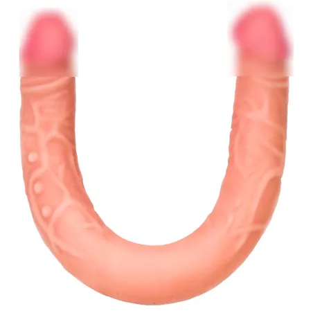 ФАЛЛОИМИТАТОР ДВУХСТОРОННИЙ L 470 мм, D 40 мм, киберкожа