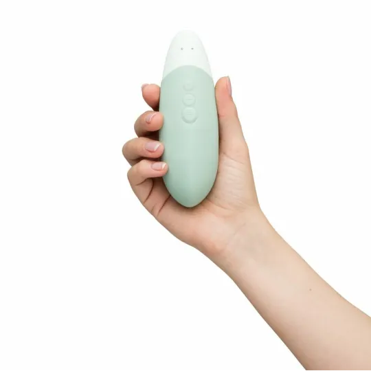 Клиторальный вибратор Womanizer Vibe цвет шалфея