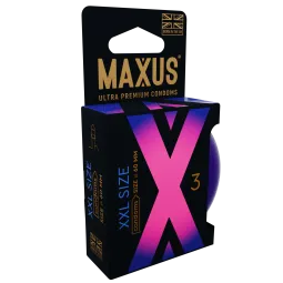 Презервативы MAXUS XXL, с увеличенным размером, 3 шт