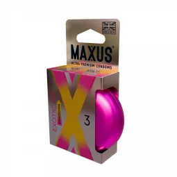 Презервативы MAXUS Exotic Mix, ароматизированные, 3 шт