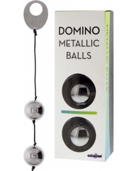 Вагинальные шарики DOMINO METALLIC BALLS металлические