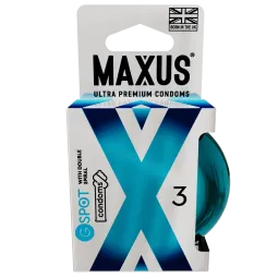 Презервативы MAXUS G spot, двойная спираль, 3 шт