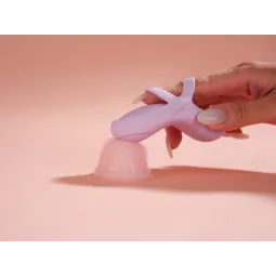 Echo 2 Вибромассажёр на пальцы с функцией нагрева, сиреневый