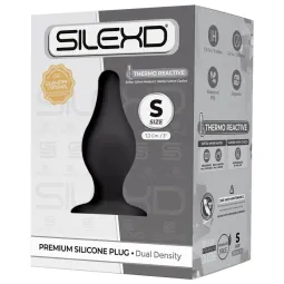 Анальная втулка SILEXD Plug Model 2, черный, S