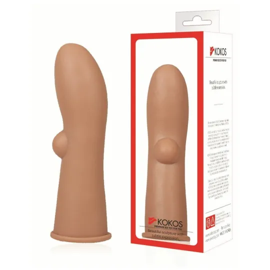 Насадка на фаллос с имитациец пирсинга размер M, EXTREME SLEEVE