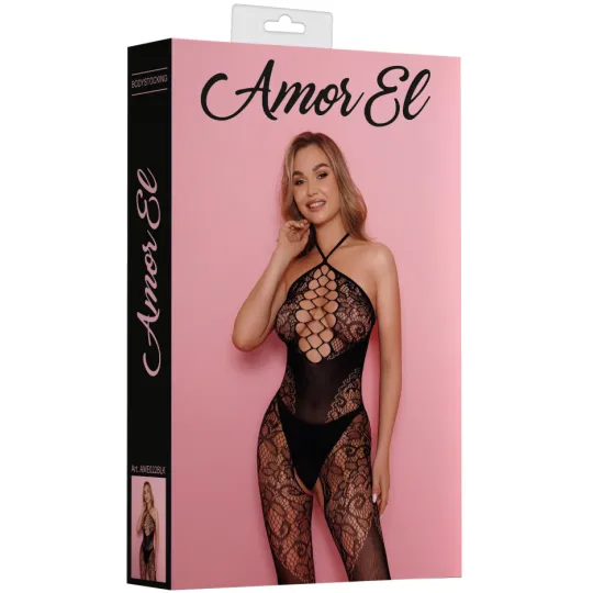 Кетсьюит (боди-комбинезон) S/L черный