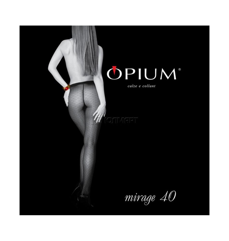 Колготки Opium Mirage nero 2