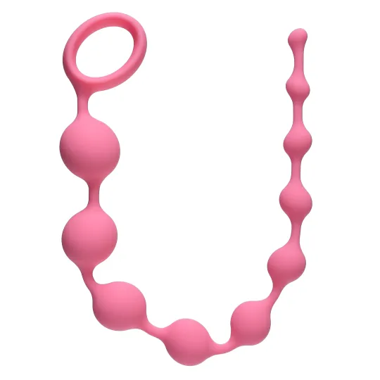 АНАЛЬНАЯ ЦЕПОЧКА LONG PLEASURE CHAIN PINK 4103-01LOLA