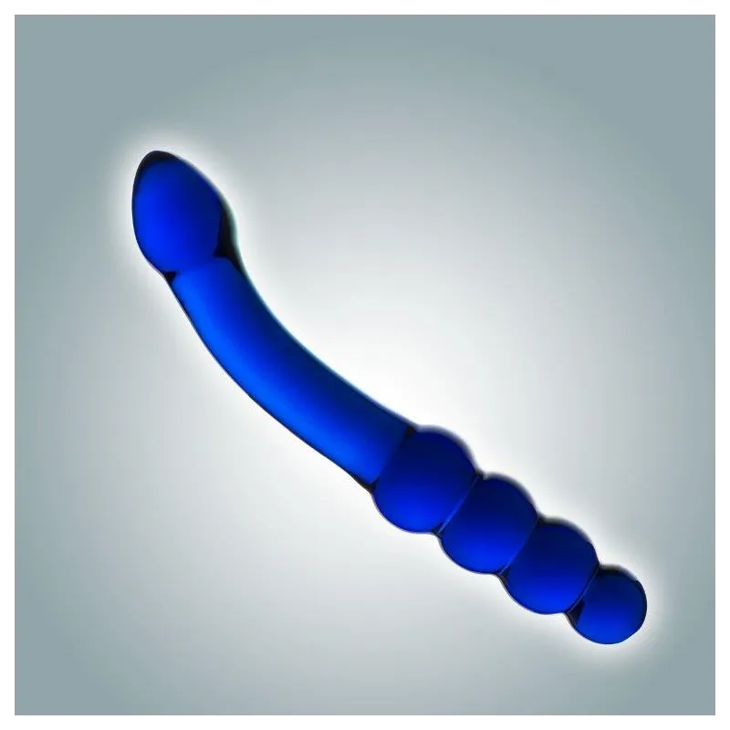 Нереалистичный фаллоимитатор из стекла 0044 BX DD