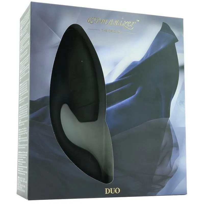 Бесконтактный клиторальный стимулятор Womanizer Duo 2 черный