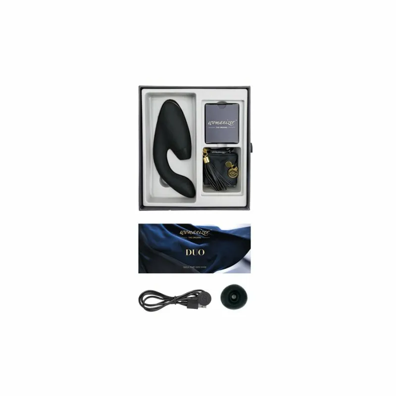 Бесконтактный клиторальный стимулятор Womanizer Duo 2 черный