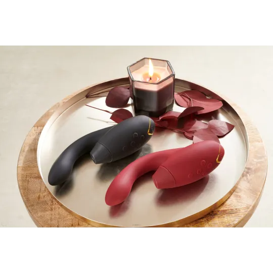 Бесконтактный клиторальный стимулятор Womanizer Duo 2 черный