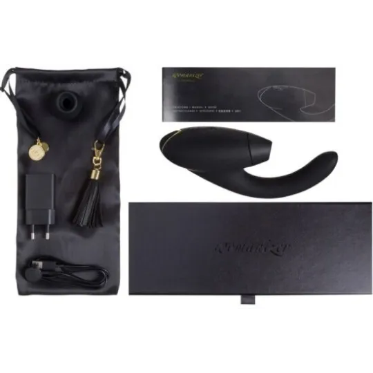 Бесконтактный клиторальный стимулятор Womanizer Duo 2 черный