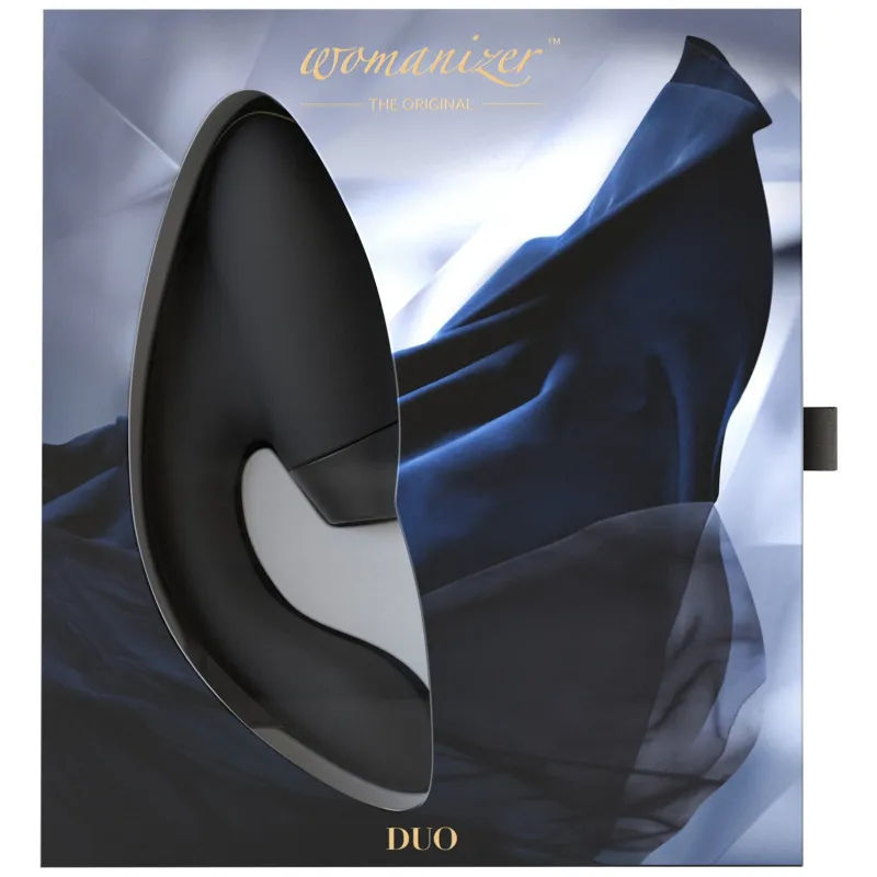 Бесконтактный клиторальный стимулятор Womanizer Duo 2 черный