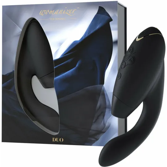 Бесконтактный клиторальный стимулятор Womanizer Duo 2 черный