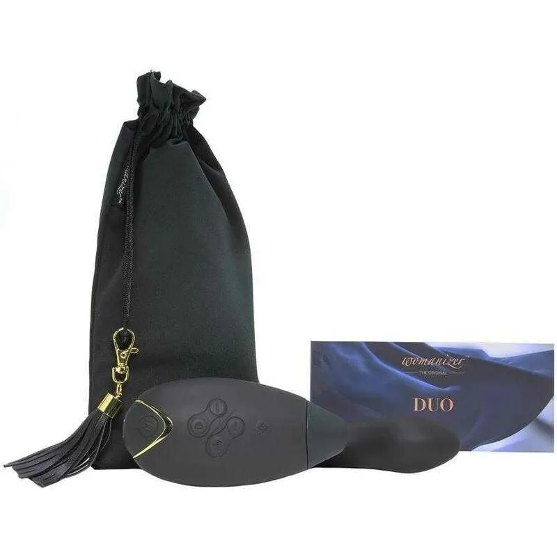 Бесконтактный клиторальный стимулятор Womanizer Duo 2 черный