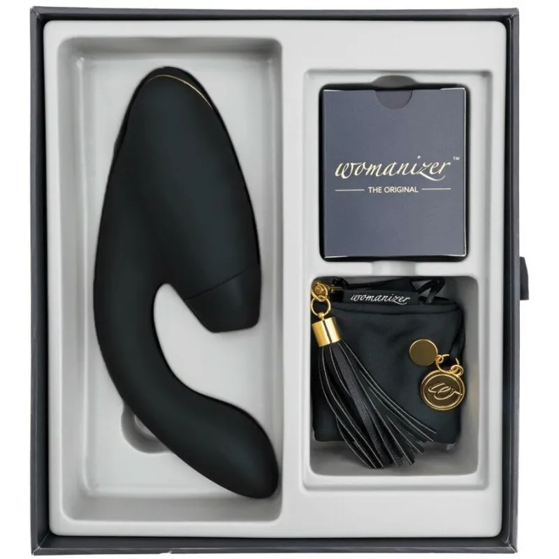 Бесконтактный клиторальный стимулятор Womanizer Duo 2 черный