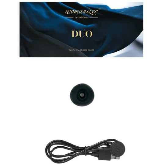 Бесконтактный клиторальный стимулятор Womanizer Duo 2 черный