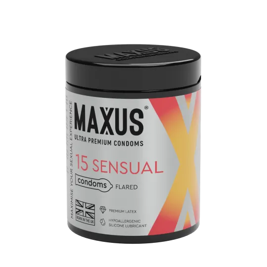 Презервативы MAXUS Sensual №15, анатомические X-Edition, 15 шт