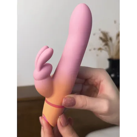 Вибратор кролик с функцией ротации Spinner Pro (SENSORA)