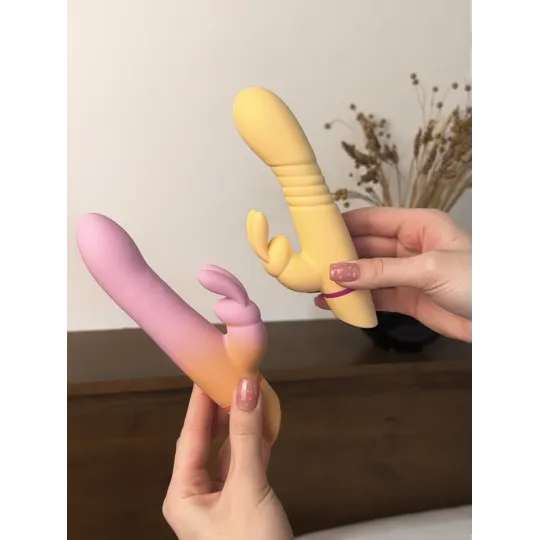 Вибратор кролик с функцией ротации Spinner Pro (SENSORA)