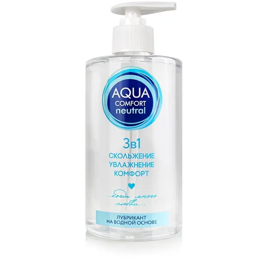 Лубрикант на водной основе AQUA COMFORT hot secret NEUTRAL 440 г