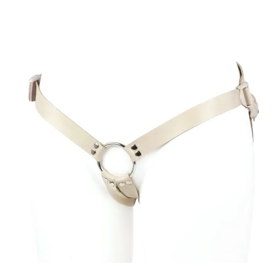 Пояс с кольцом универсальный с фаллоимитатором