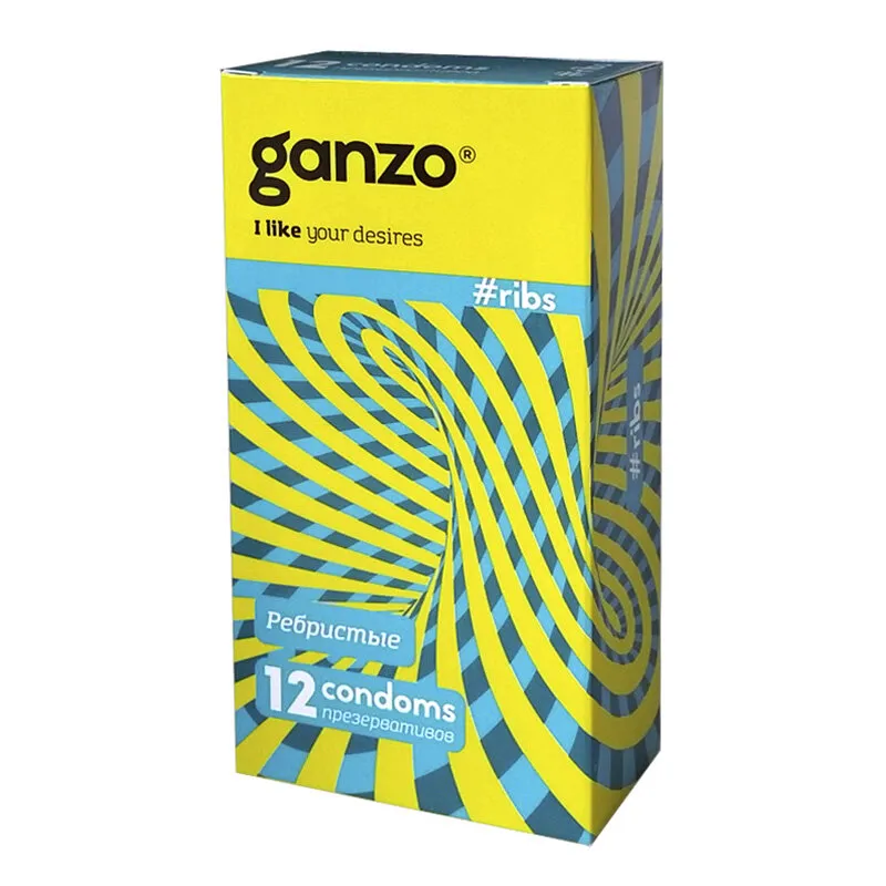 Презервативы Ganzo Ribs N12