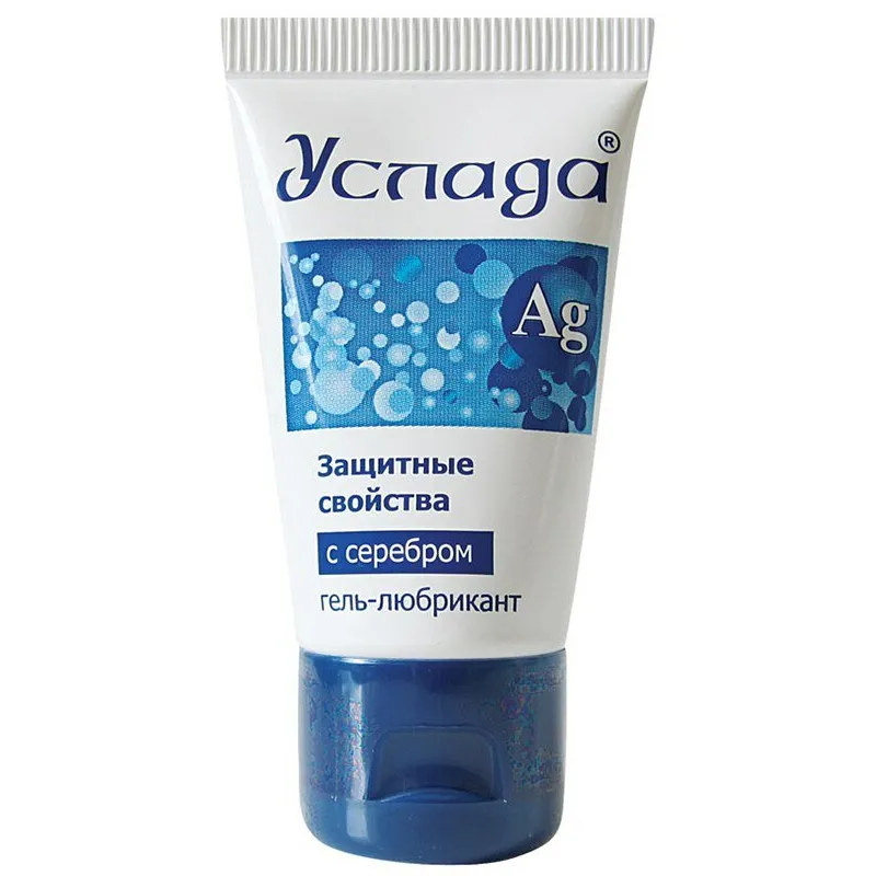 Гель-любрикант "Услада с серебром" 30г