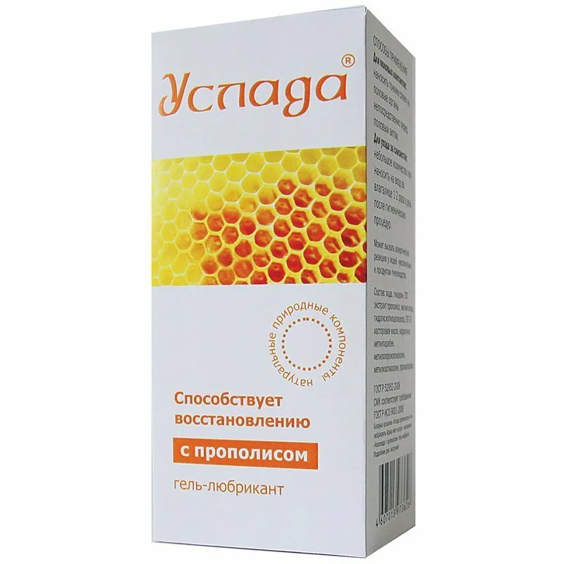 Гель-любрикант "Услада с прополисом" 30г