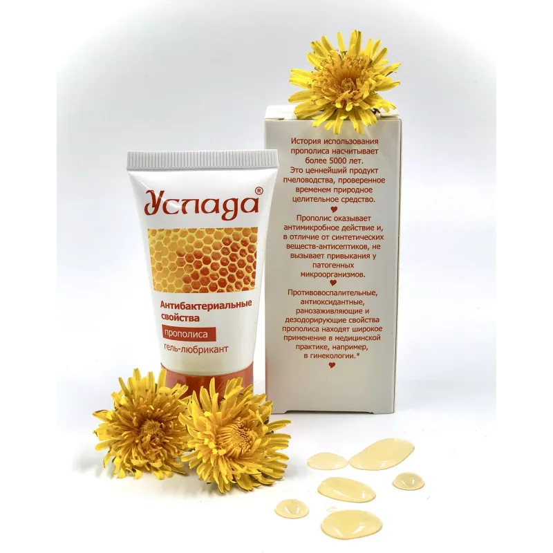 Гель-любрикант "Услада с прополисом" 30г