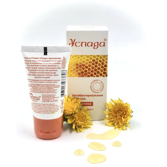Гель-любрикант "Услада с прополисом" 30г