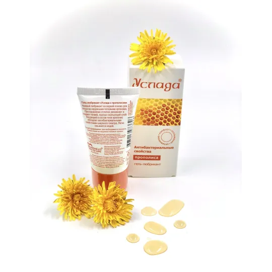 Гель-любрикант "Услада с прополисом" 30г