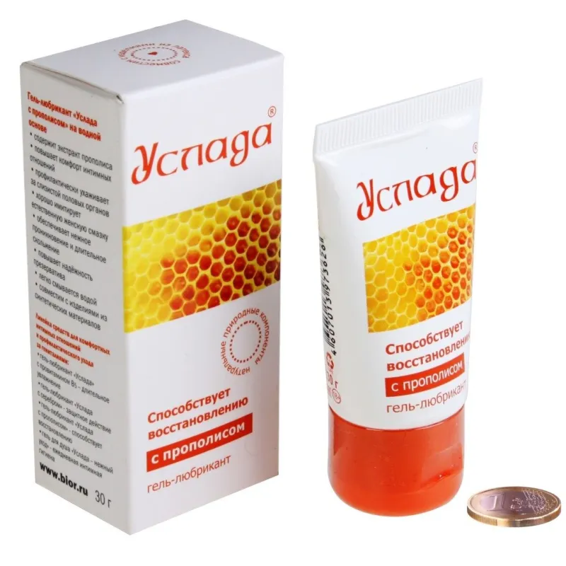 Гель-любрикант "Услада с прополисом" 30г