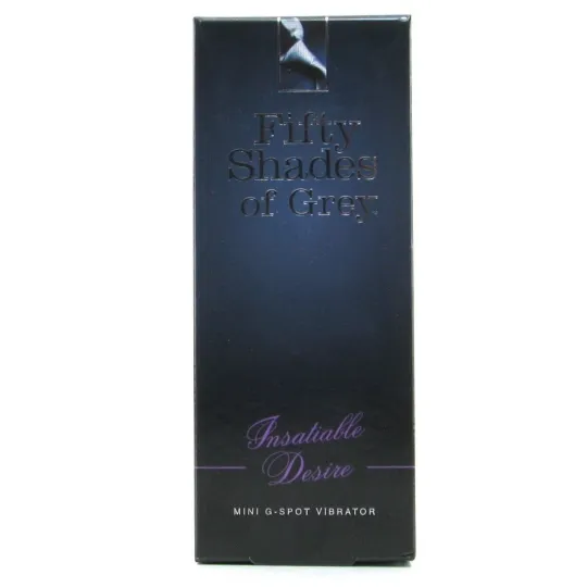 Мини-вибратор Mini G-Spot Vibrator силиконовый черный