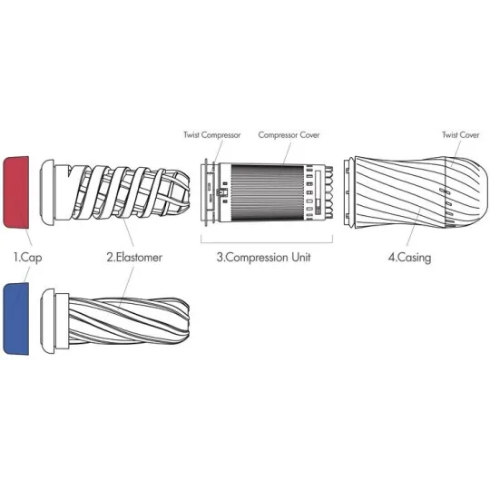 TENGA Air-Tech Twist Стимулятор Ripple