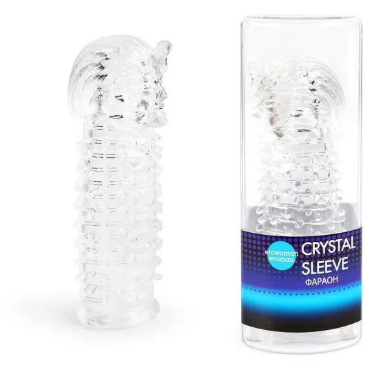 Насадка закрытая "Crystal sleeve" фараон