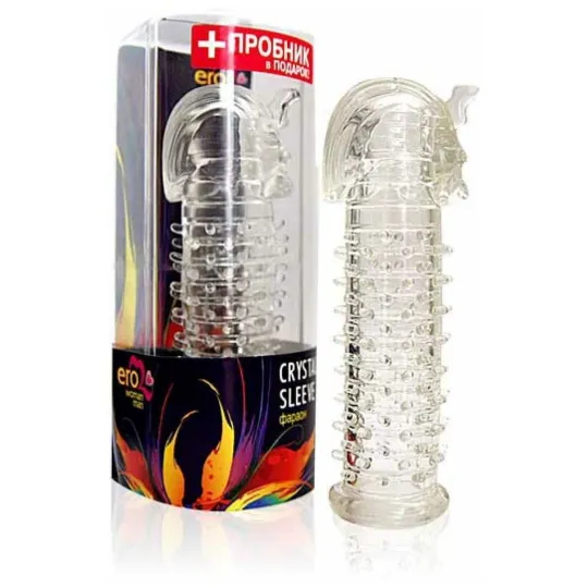 Насадка закрытая "Crystal sleeve" фараон