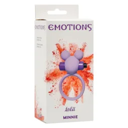 ЭРЕКЦИОННОЕ ВИБРОКОЛЕЧКО EMOTIONS MINNIE PURPLE