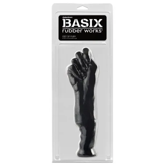 Фаллоимитатор-кулак черный